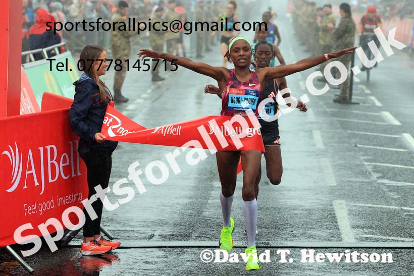 Women, 2024 AJ Bell Great North Run.  Photo: David T. Hewitson/Sports for All Pics